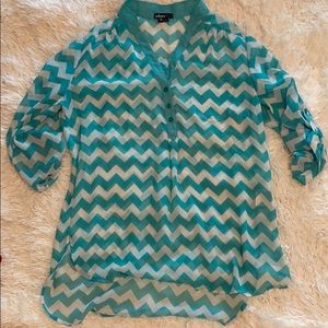 Chevron blouse